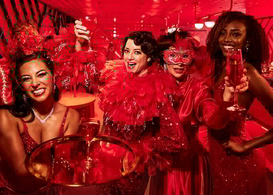 A little razzle-dazzle with Virgin Voyages.