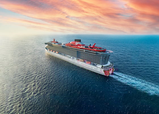 Virgin Voyages' Scarlet Lady.