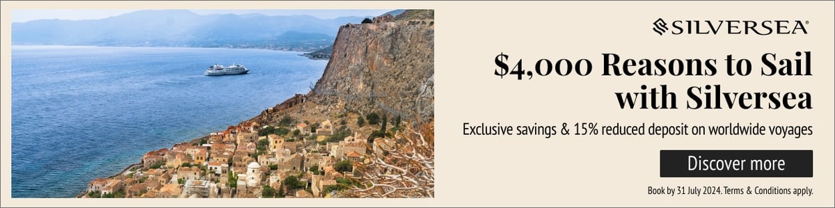 Silversea cruises.